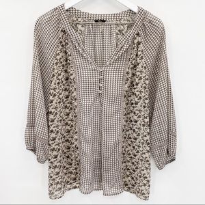Milano Sheer Floral Top